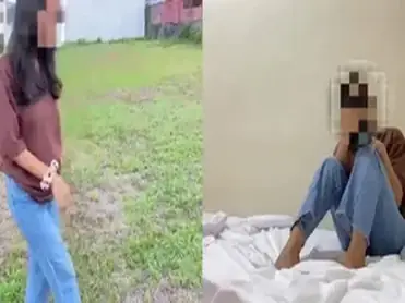 Gadis Komplek Cantik Pasrah Goyang Kasur Crot